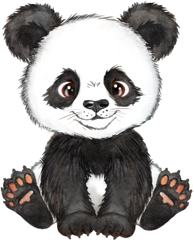(s330-5-G) Baby Panda