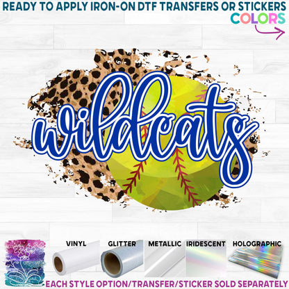 (s334-C2) Softball Leopard Team Name Mom Family Custom Text