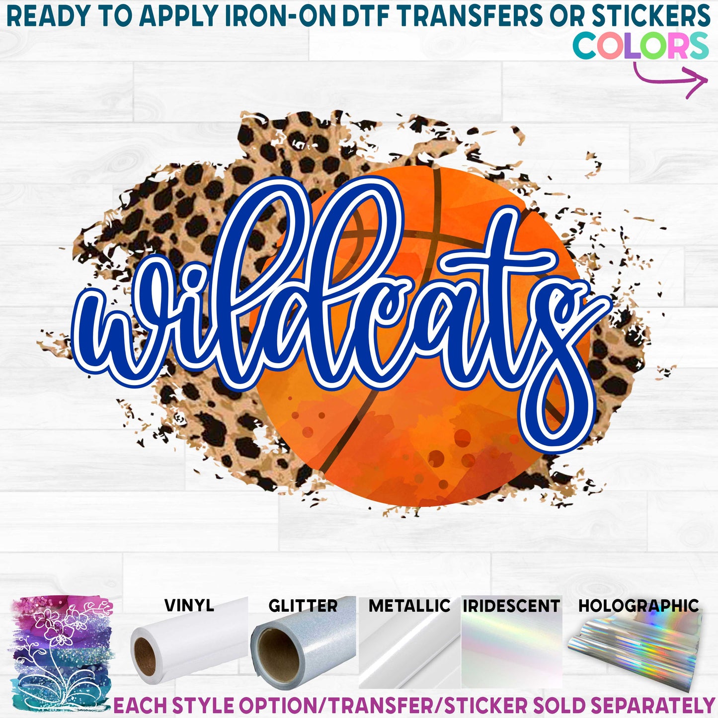 (s334-C3) Basketball Leopard Team Mom Custom Text