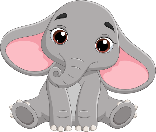 (s337-2-1D) Baby Elephant