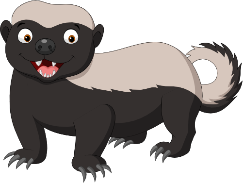 (s337-2-2D) Honey Badger