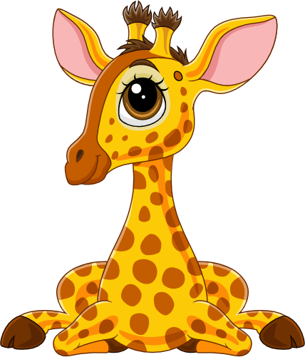 (s337-2-3G) Baby Giraffe