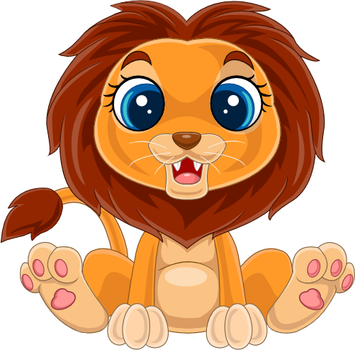 (s337-2-3H) Lion Sitting