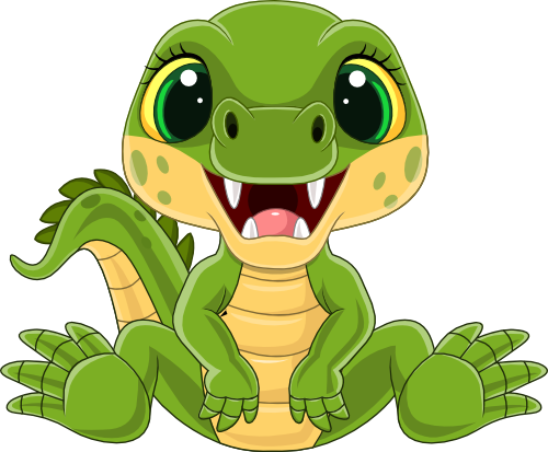 (s337-2-3L) Baby Aligator Crocodile