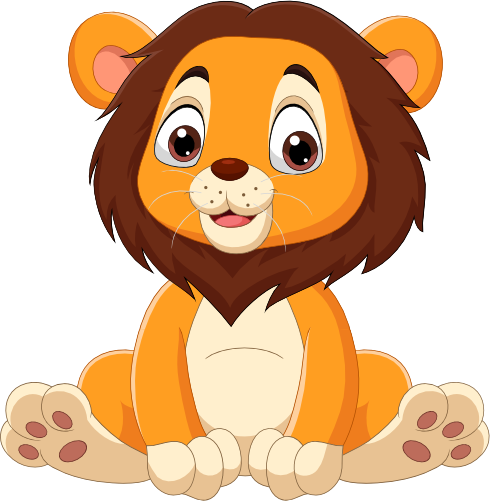 (s337-2-1P) Lion Sitting