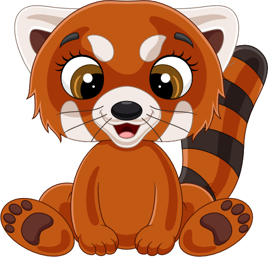 (s337-2-3V) Red Panda