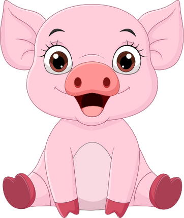 (s337-03-1J) Baby Pig