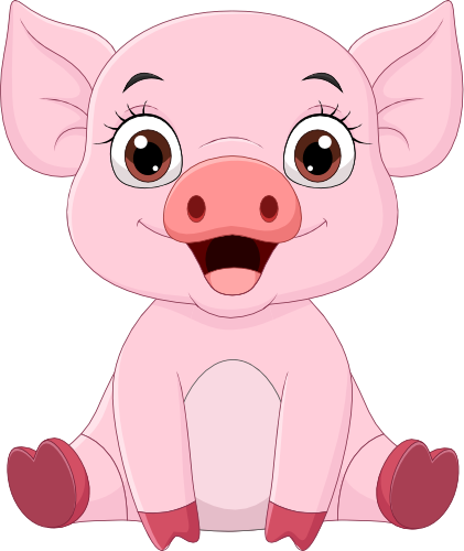 (s337-03-1J) Baby Pig