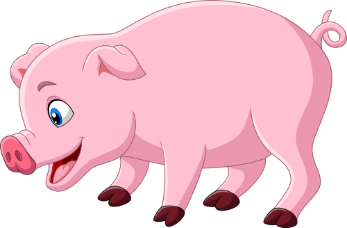 (s337-03-1W) Pig