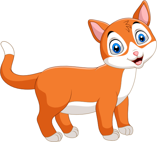 (s337-4-1S) Orange Cat Kitten