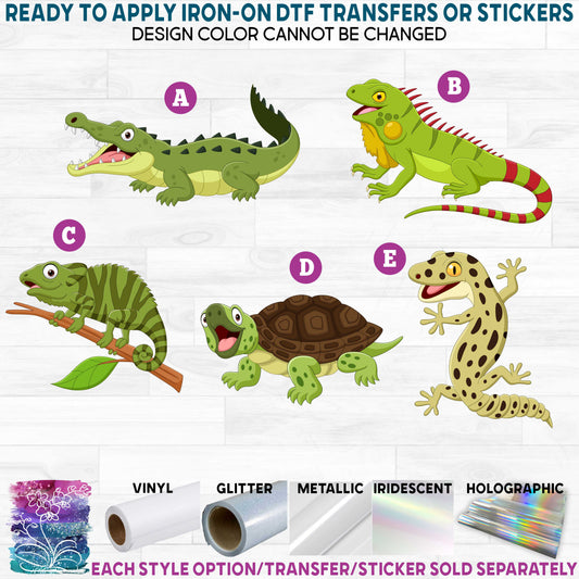 (s337-05) Cartoon Animals Printed Heat Transfer or Sticker