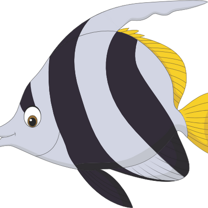 (s337-8-1B) Tropical Fish