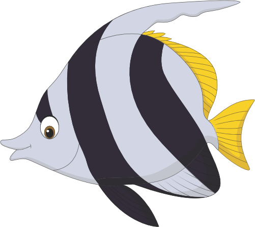 (s337-8-1B) Tropical Fish