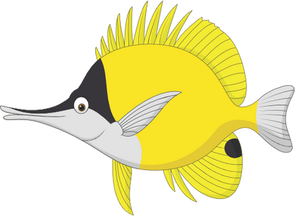 (s337-8-1C) Tropical Fish