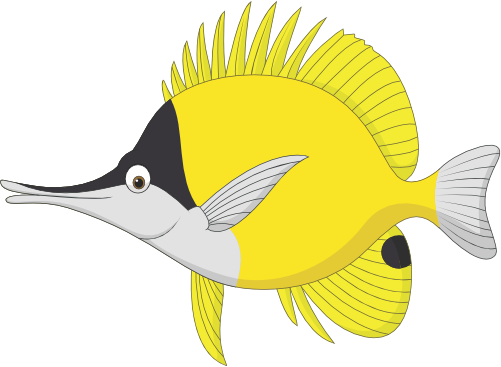 (s337-8-1C) Tropical Fish