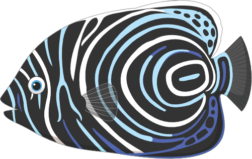 (s337-8-1F) Tropical Fish