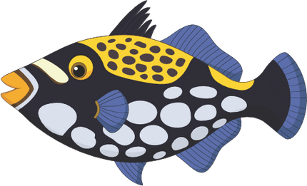 (s337-8-1H) Tropical Fish