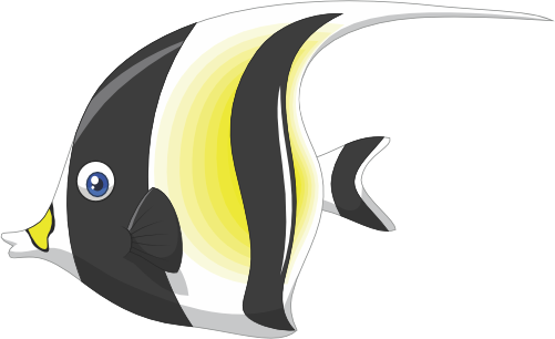 (s337-8-1O) Tropical Fish