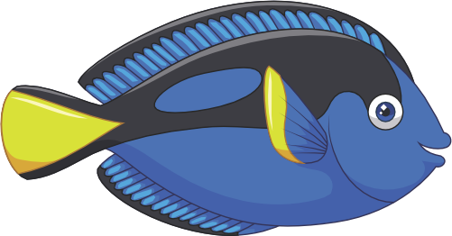 (s337-8-1R) Tropical Fish