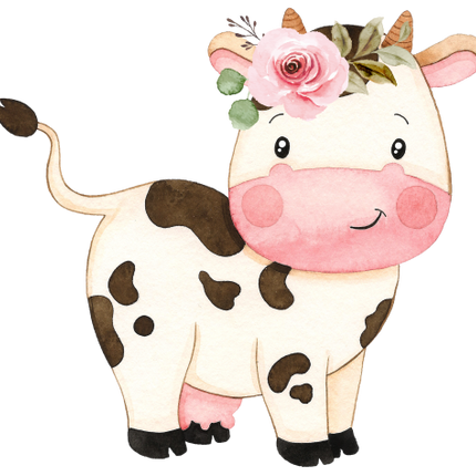 (s034-1-M) Cow Flowers