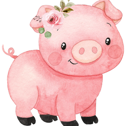 (s034-1-O) Pig Flowers