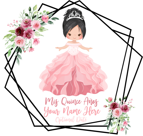 (342-05) Mis Quince Anos, Mis Quinceanera, 15 Fifteen, Sweet 16 Sixteen