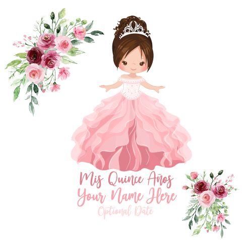 (s342-5) Mis Quince Anos, Mis Quinceanera, 15 Fifteen, Sweet 16 Sixteen