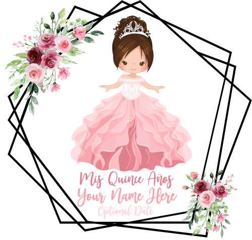 (s342-5) Mis Quince Anos, Mis Quinceanera, 15 Fifteen, Sweet 16 Sixteen