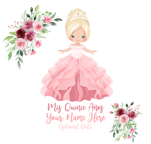 (s342-5) Mis Quince Anos, Mis Quinceanera, 15 Fifteen, Sweet 16 Sixteen