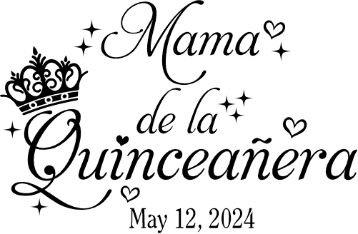 (342-08-B) de la Quinceañera Custom Family