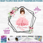 (s342-5) Mis Quince Anos, Mis Quinceanera, 15 Fifteen, Sweet 16 Sixteen