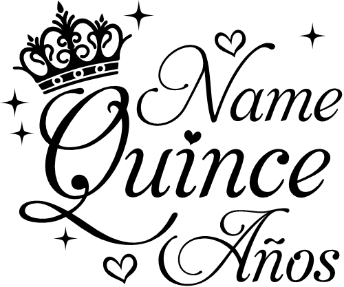(342-08-A) Name Quince Años