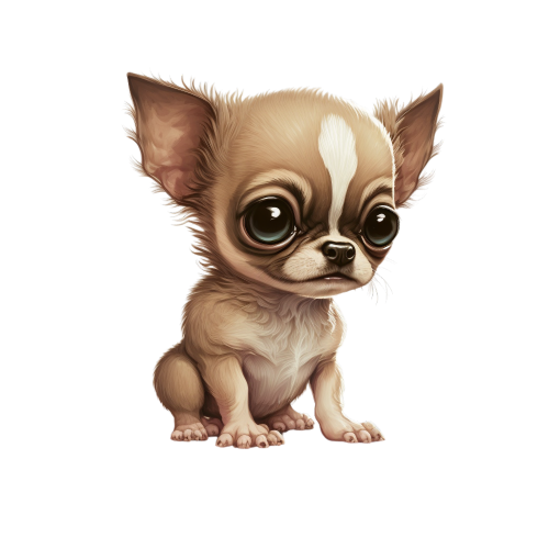 (s343-1-1X)  Chihuhua Puppy
