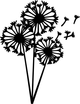 (347-01-B) Dandelion Flower