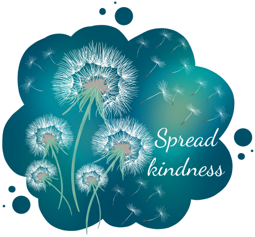 (347-03-A) Spread Kindness Dandelions