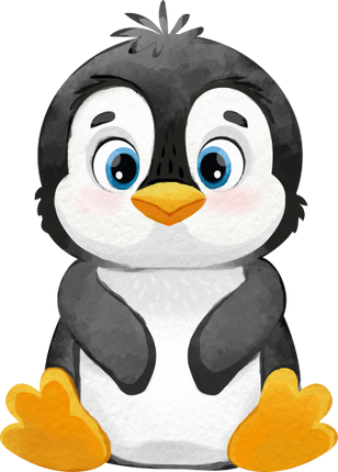 (348-R) Baby Penguin
