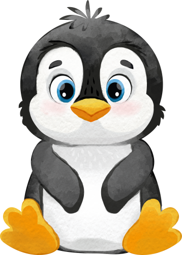 (s348-R) Baby Penguin