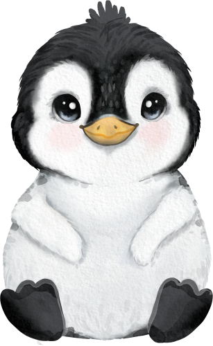 (s348-U) Baby Penguin