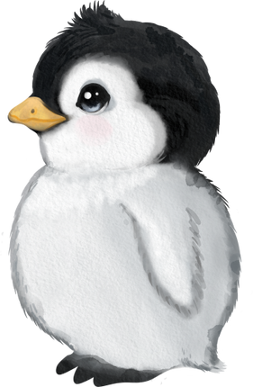 (348-W) Baby Penguin