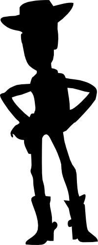 (351-D7-1A) Woody Silhouette