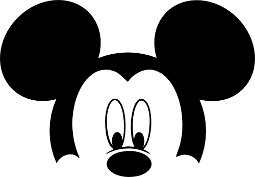 (351-D1-1G) Mickey Mouse Face