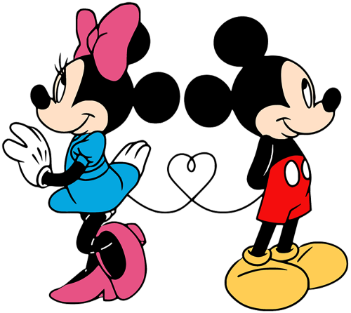 (351-D1-4B) Mickey & Minnie