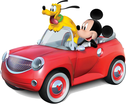 (351-D1-4E) Mickey & Pluto