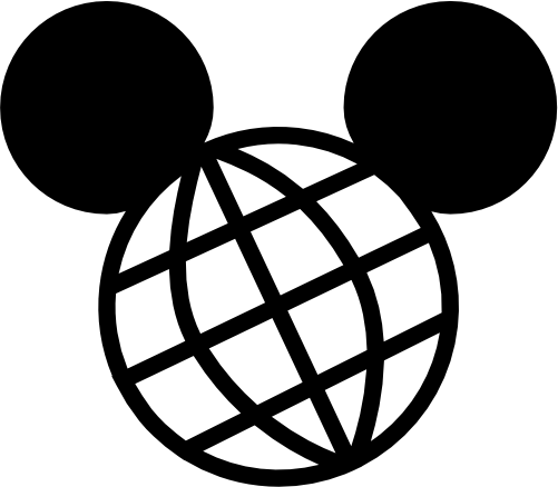 (351-D1-1F) Epcot Mickey Head