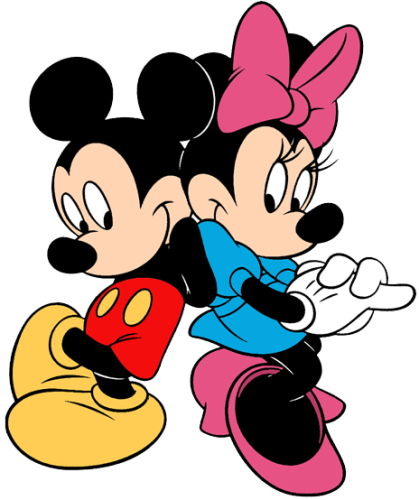 (351-D1-4K) Mickey & Minnie