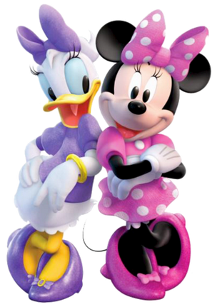 (351-D1-3L) Daisy & Minnie