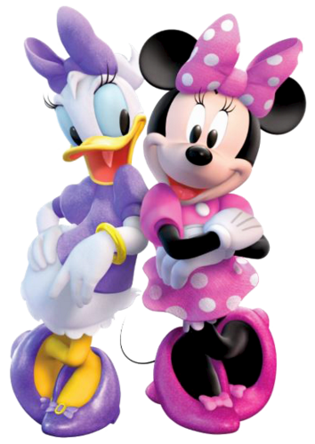 (351-D1-3L) Daisy & Minnie
