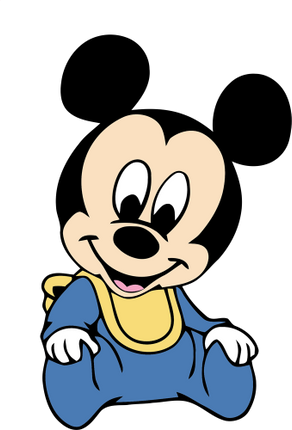 (351-D1-4N) Baby Mickey
