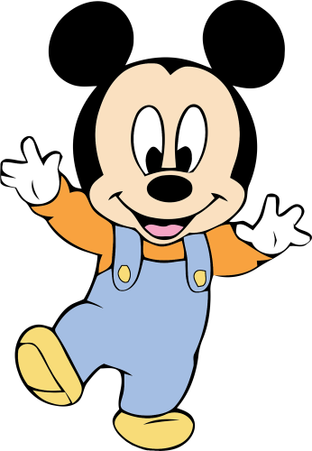 (351-D1-4O) Baby Mickey