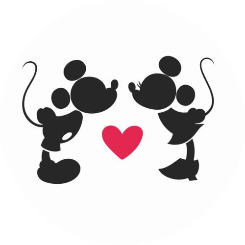 (351-D1-5S) Mickey & Minnie